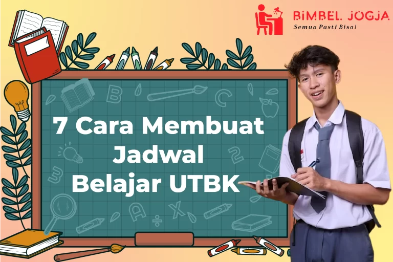 Cara Membuat Jadwal Belajar UTBK